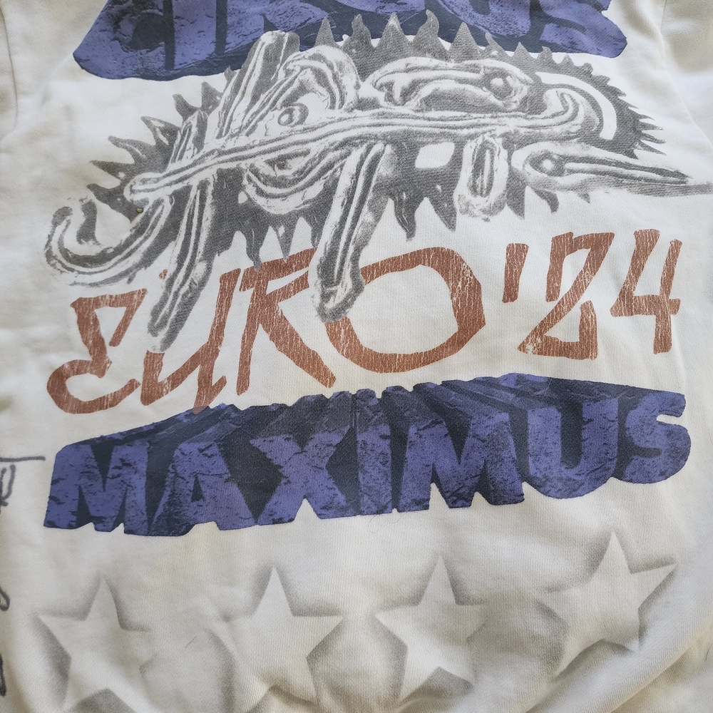 AUTHENTIC Cactus Jack by Travis Scott Circus Maximus Euro 24 Tour Hoodie Large